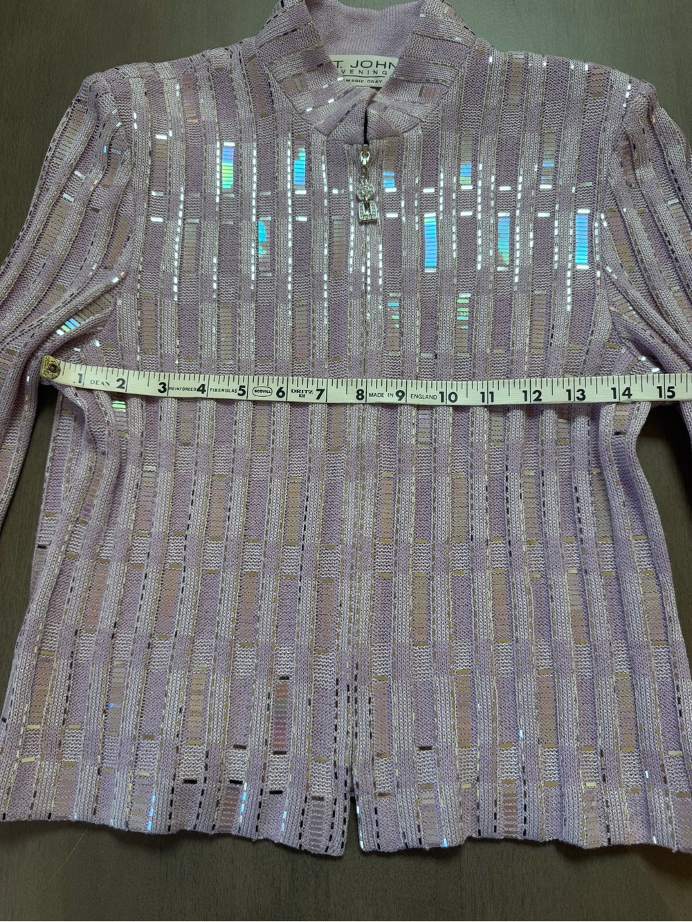 St. John Evening Collection Sequin Knit Set - Picture 5 of 11